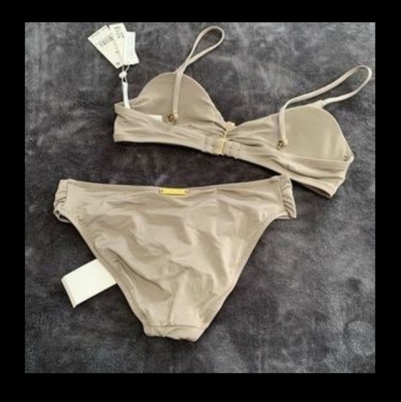 NWT Trina Turk Taupe Jewel Bikini med 6/8 - Picture 5 of 9